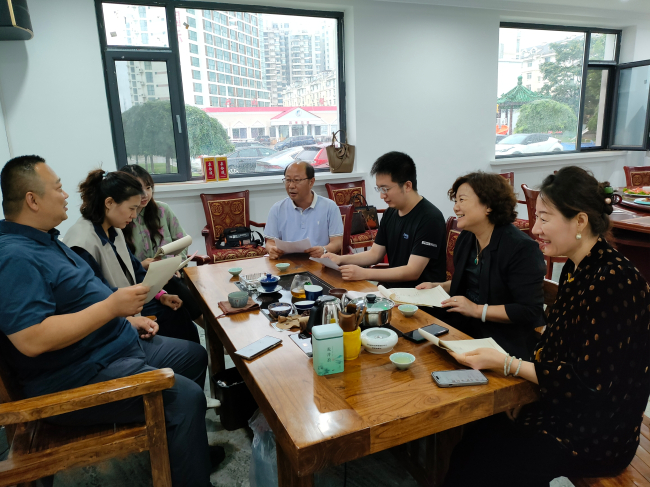 民建秦皇島市委北戴河總支召開領導班子（擴大）學習工作會議 (2).jpg